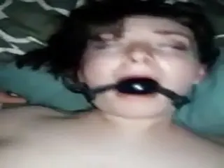 Amateur BDSM slut pussy drilled super hard until she squirts 